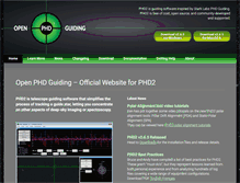 Tablet Screenshot of openphdguiding.org